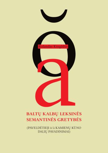 Lexical-semantic variants in Baltic Languages