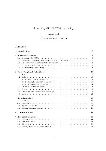 Learning METAPOST by doing
