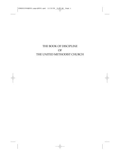 The Book of Discipline of the United Methodist Church