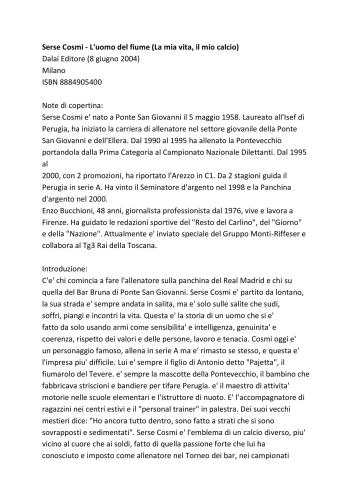 L'uomo del fiume - La mia vita, il mio calcio