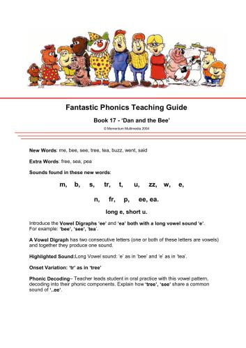 Early Reading: No.17 Dan and the Bee (Pupil's Book + Teacher's Guide)
