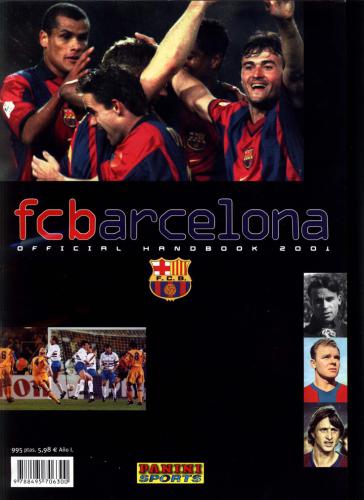 Barcelona-Official Handbook 2001