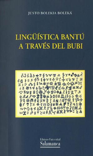 Lingüística bantú a través del bubi