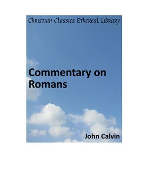 Commentary on Romans