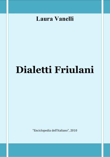 Dialetti Friulani