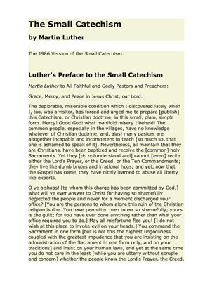 The Small Catechism