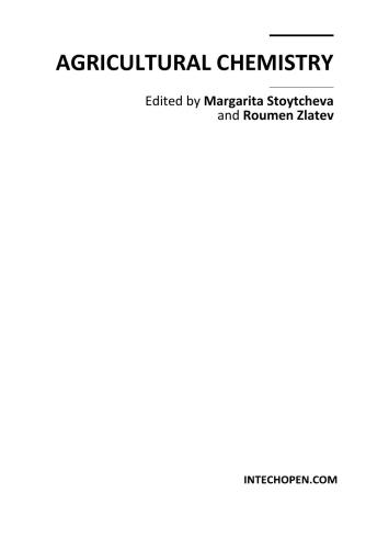 Agricultural Chemistry