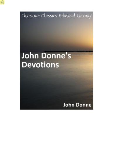 John Donne's Devotions