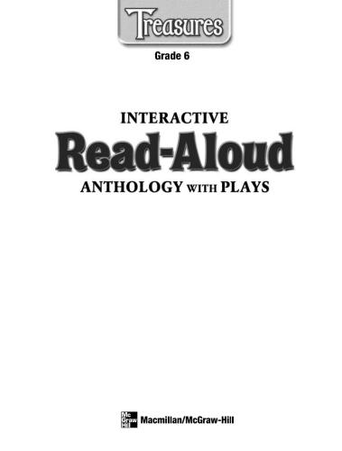 Treasures: Interactive Read-Aloud Anthology with Plays. Grade 6