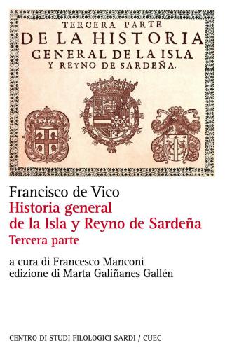 Historia general de la Isla y Reyno de Sardeña. Volumen III