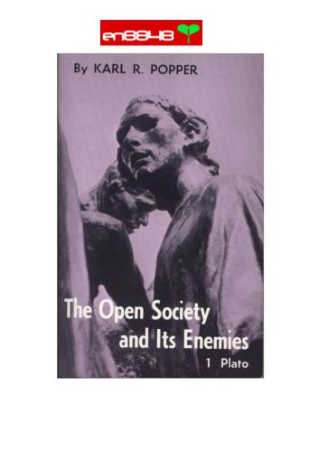 The open society and its enemies (Volumes I and II)