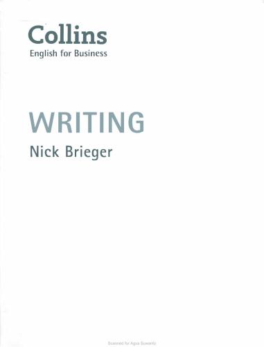 English for Business Writing
