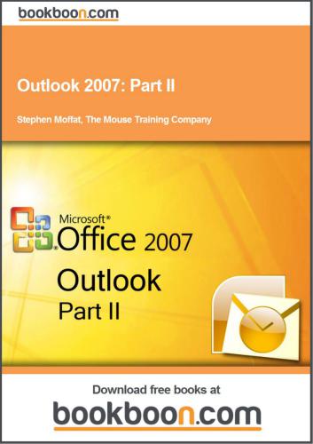 Outlook 2007. Part II