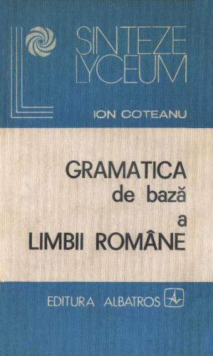 Gramatica de bază a limbii române