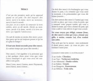 Je vais t'apprendre la politesse