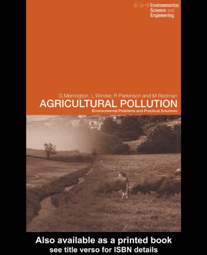 Agricultural Pollution: Environmental Problems and Practical Solutions
