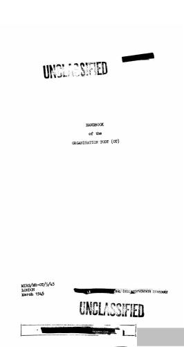 Handbook of the Organisation Todt (OT)
