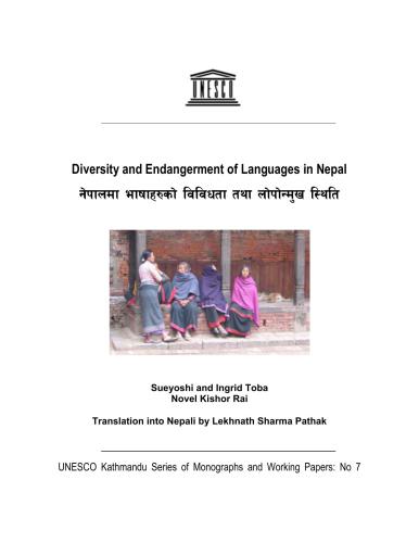 Diversity and Endangerment of Languages in Nepal