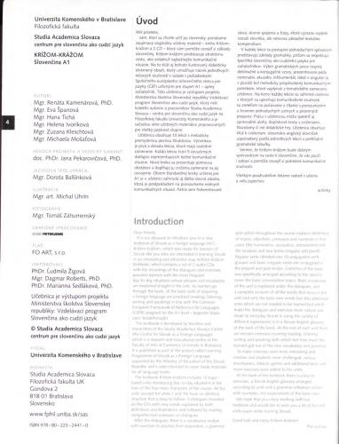 Krížom krážom Slovenčina A1