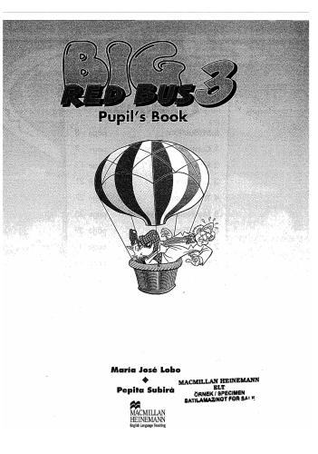 Big Red Bus (Pupil's book, level - 3)