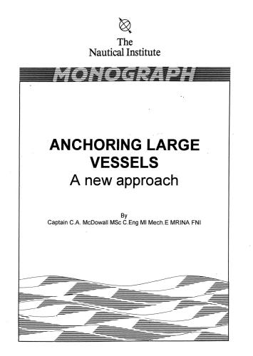Anchoring Large Vessels