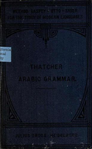 Arabic Grammar of the Written Language