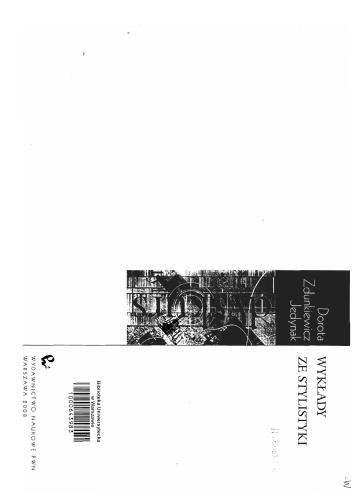 Wykłady ze stylistyki