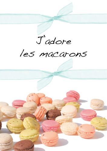 J'adore Les Macarons