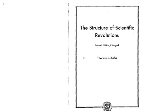 The Structure of Scientific Revolutions