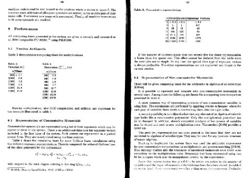 Data representation in FELIX (DISCO92)(2 pages with Groebner basis examples)