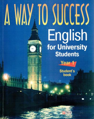 A Way to Success. Year 1. Student's Book