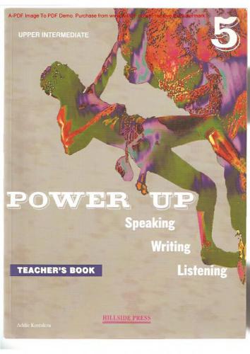 Power up 5 Upper-intermediate Teacher's Book