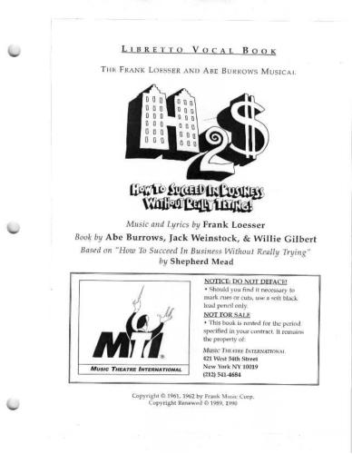 How To Succeed In Business Without Really Trying