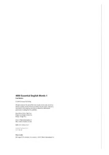 4000 Essential English Words 4