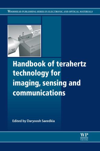 Handbook of terahertz technology for imaging, sensing and communications