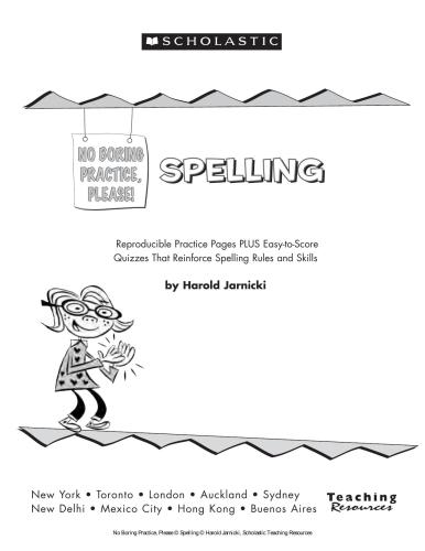 Spelling. No Boring Practice, Please!