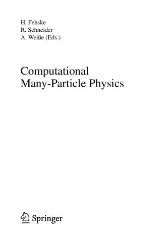 Computational Many-Particle Physics
