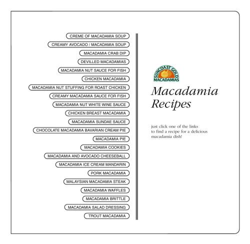 Macadamia Recipes