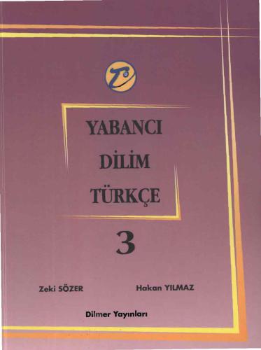 Yabancı Dilim Türkçe 3