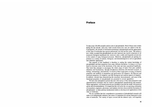 Phospholipids Handbook