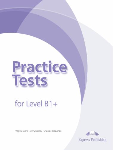 Practice tests for Level B1+