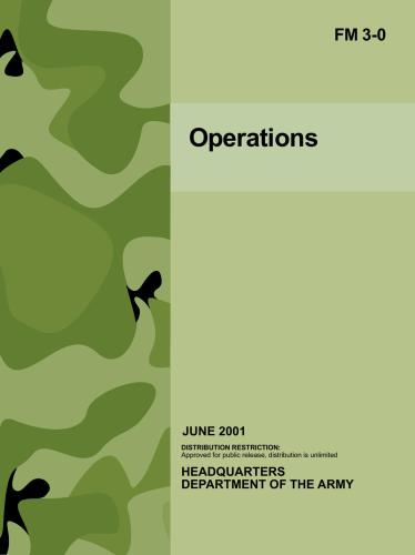 FM 3-0, Operations (14 June 2001) (Revised)