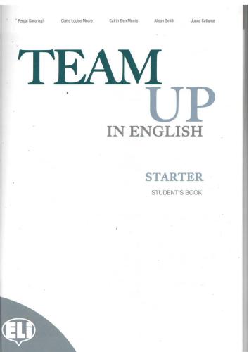 Team Up in English Starter Student's book
