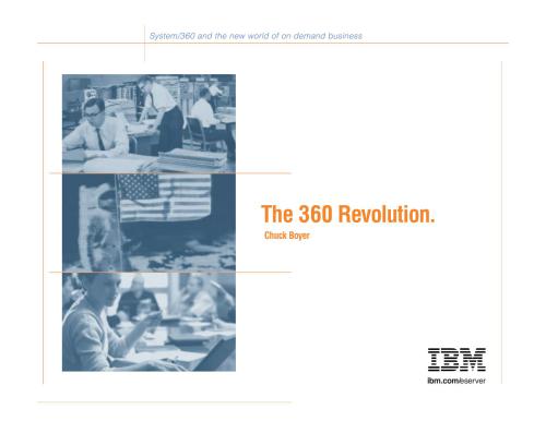 The 360 revolution