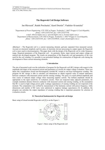 The Rogowski Coil Design Software