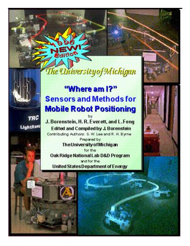 Where am I? Sensors and Methods for Mobile Robot Positioning (Где я нахожусь? Датчики и методы управления положением мобильного робота)