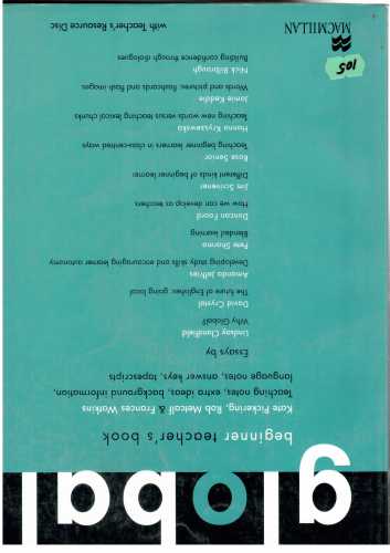 Global Beginner Teacher's book