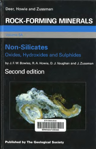 Non-Silicates. Oxides, Hydroxides and Sulphides