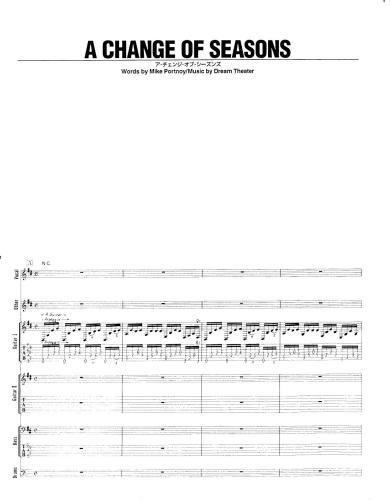 Dream Theater - A Change of Seasons