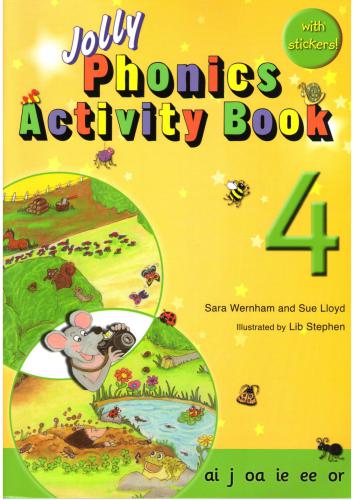 Jolly Phonics Activity book 4